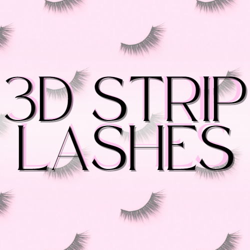 3D mink strip lashes