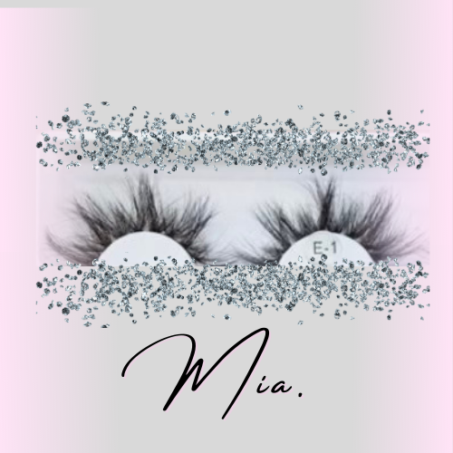 3D mink strip lashes